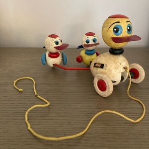 BRIO Vintage 1970’s Duck Pull Toy